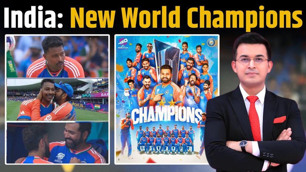 IND vs SA : India win T20 WC 2024, stun South Africa by 7 runs. Kohli | Rohit | Bumrah