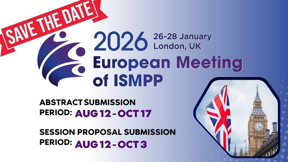 Session Proposals Open for 2026 European Meeting
Starts:  Aug 12, 2025 
Ends:  Oct 3, 2025 
Abstract Submissions Open for 2026 European Meeting
Starts:  Aug 12, 2025 
Ends:  Oct 17, 2025