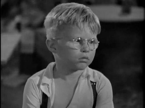 William Robert Laughlin (July 5, 1932 – August 31, 1948) was an American child actor. He is best known for playing the character Froggy in the Our Gang short films from 1940 to 1944, the films′ final years of production.
He was the shortest lived actor from the film series, dying at 16.