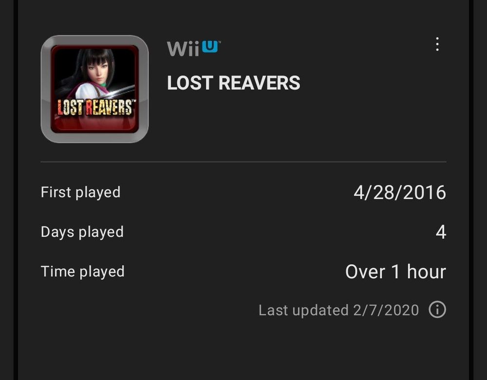 Lost Reavers for the WiiU