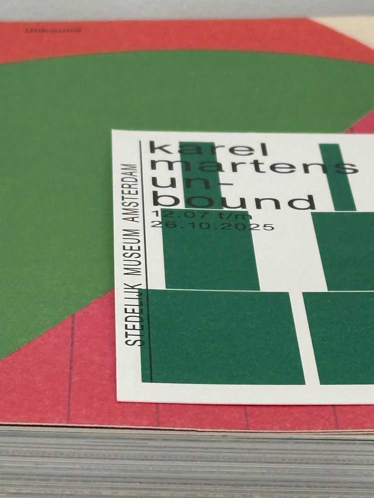 A picture of the book Karel Martens Unbound