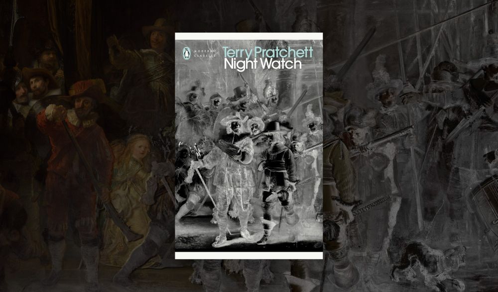 Terry Pratchett's NIGHT WATCH book cover.