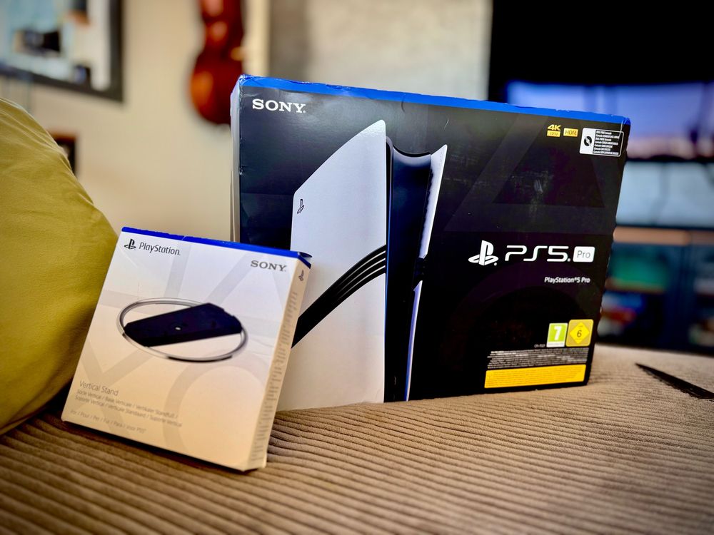PlayStation 5 Pro and stand
