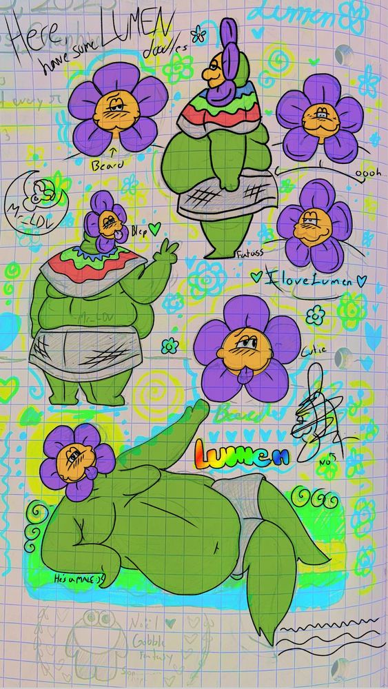 Guys I swear I have other OCs 🥀
He’s just… Lumen ❤️💚💙