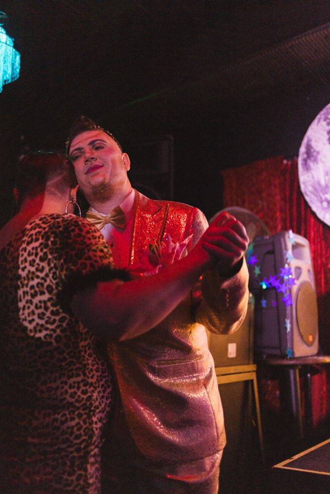 Meatflap and Max Madame at the Homecoming Dance