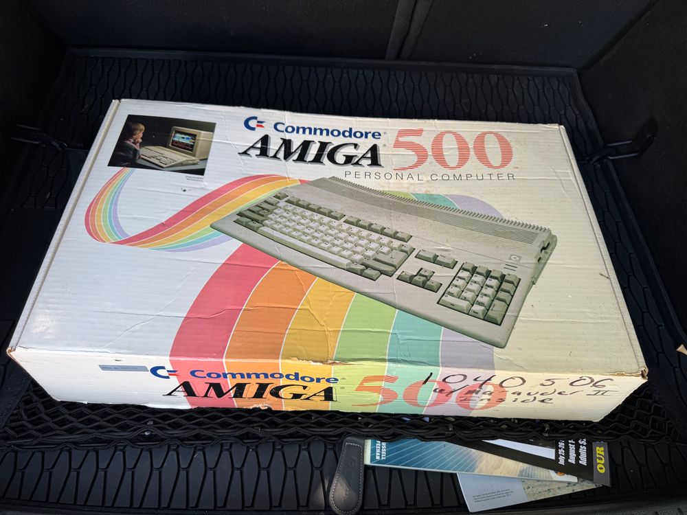 Amiga A500 box
