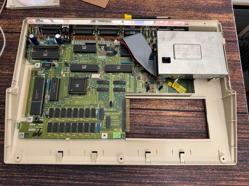 Amiga a500 motherboard