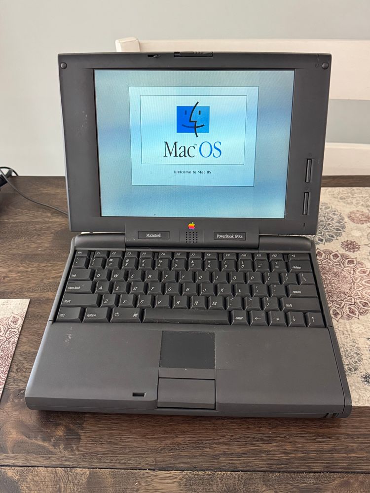 PowerBook 190cs booting