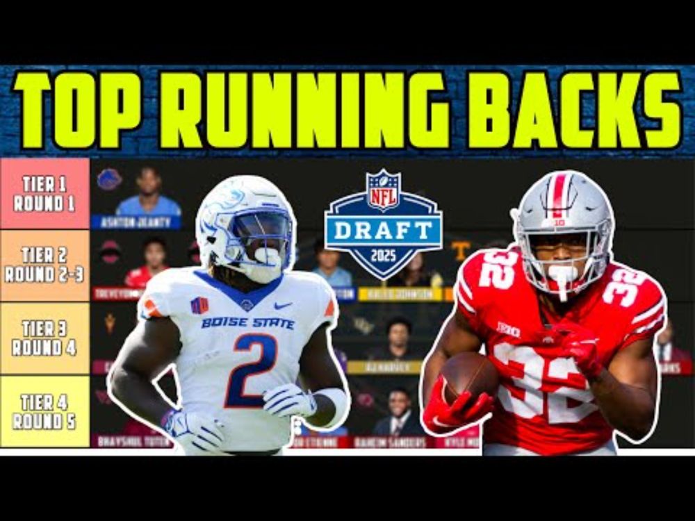 Top 2025 ROOKIE RUNNING BACKS 4.0 | Dynasty Fantasy Football