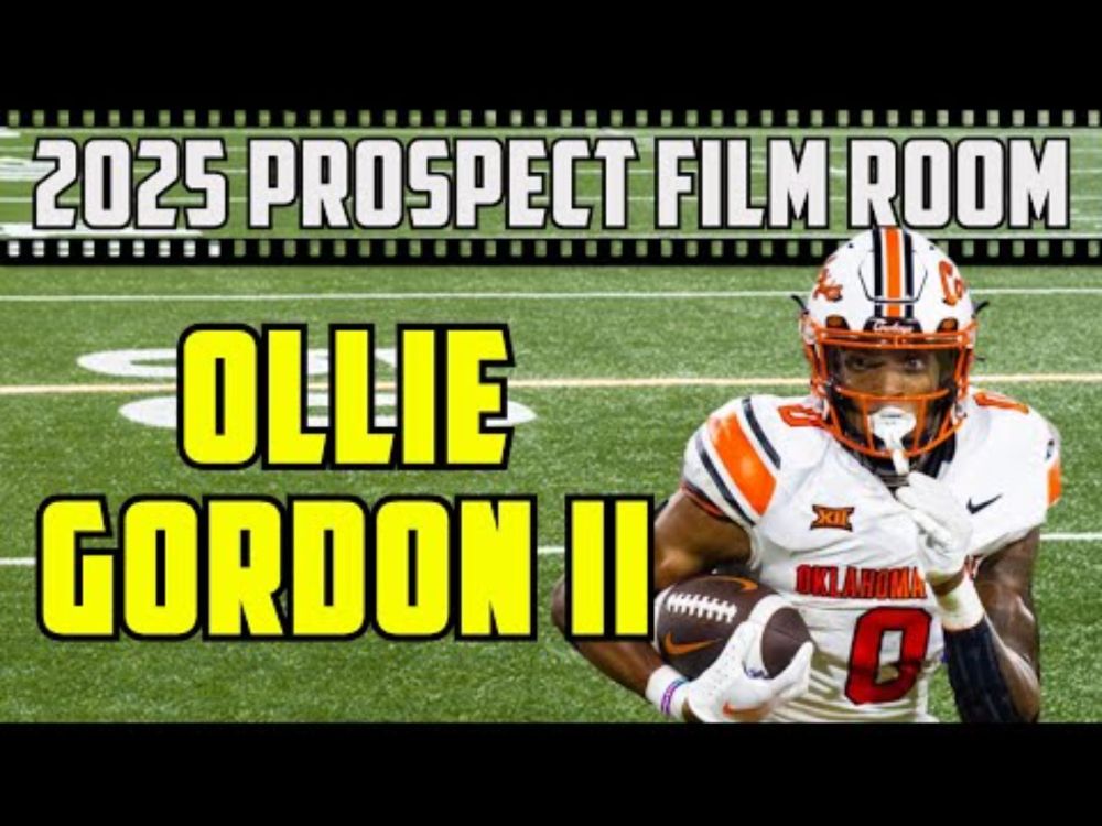 Ollie Gordon Scouting Report & Film Review vs Baylor | 2025 NFL Draft Prospect