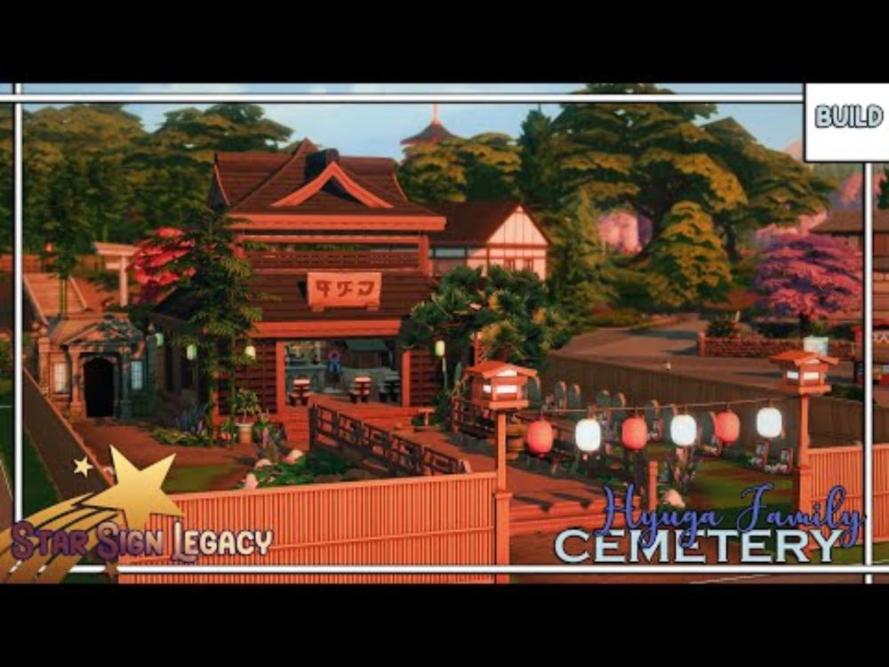 ⭐ Star Sign Legacy Challenge | Hyuga Family Cemetery Speedbuild