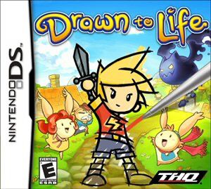 Drawn to Life original boxart on Nintendo DS.