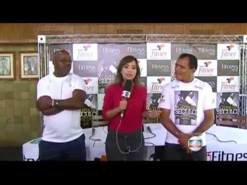 Todo duro vs Holyfield briga ao vivo