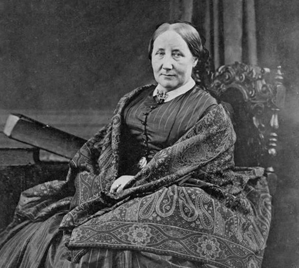 Elizabeth Gaskell, author of “Mary Barton” (1848) & “North & South” (1854-1855), works often described as “social problem novels.”