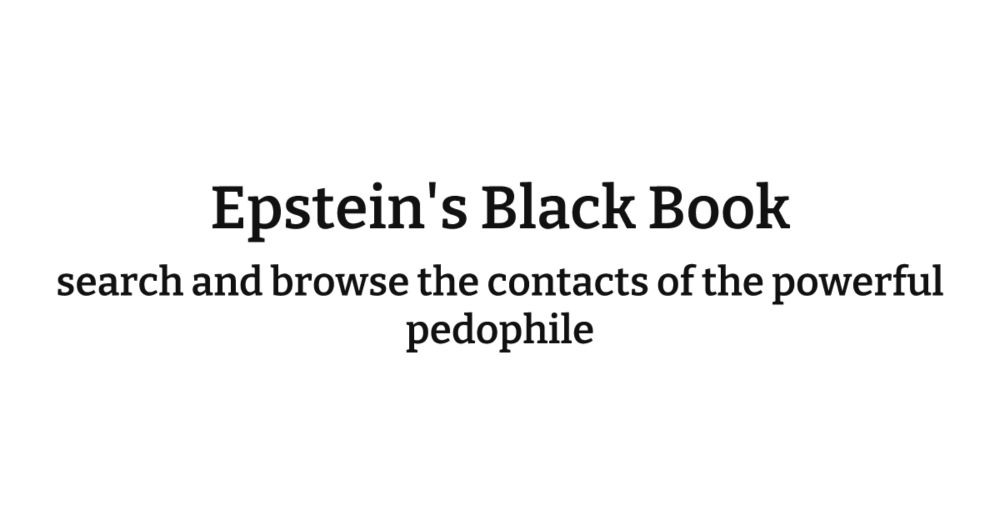 Jeffrey Epstein, an American pedophile, financier, and philantropist had a huge network of rich and powerful acquaintances. Some of these were listed in a contact book found in his New York house when...