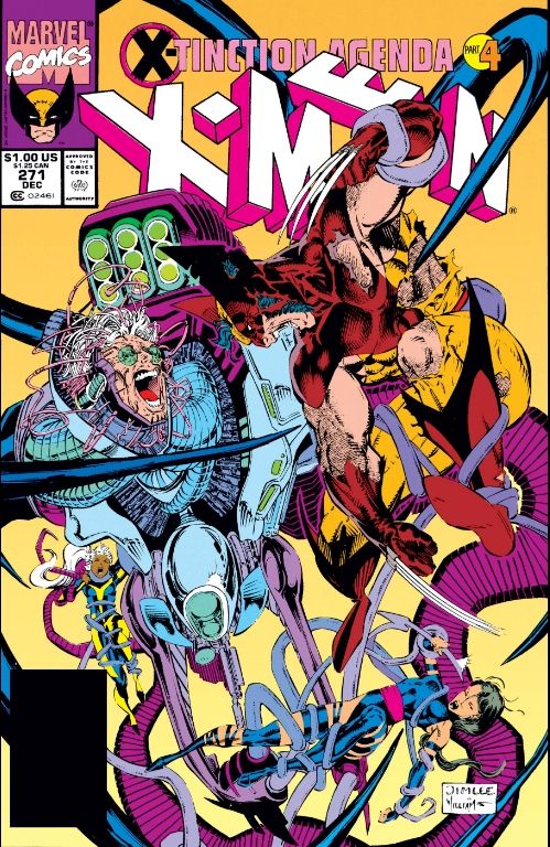 Cover of Uncanny X-Men #271, X-Tinction Agenda pt 4