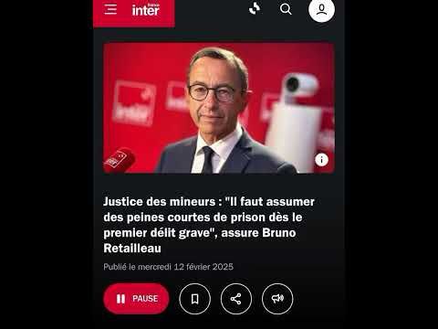 B. RETAILLEAU se fait recarder en direct par un juge administratif qui est intervenu à l’antenne