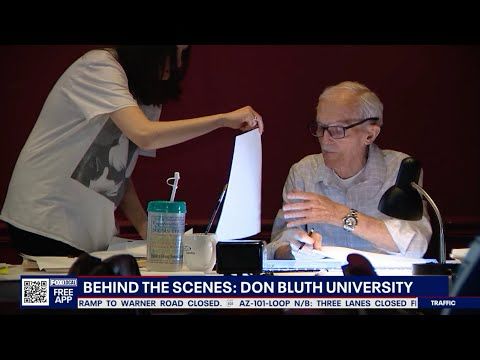 Behind the Scenes at Don Bluth University - Fox 10 Phoenix News