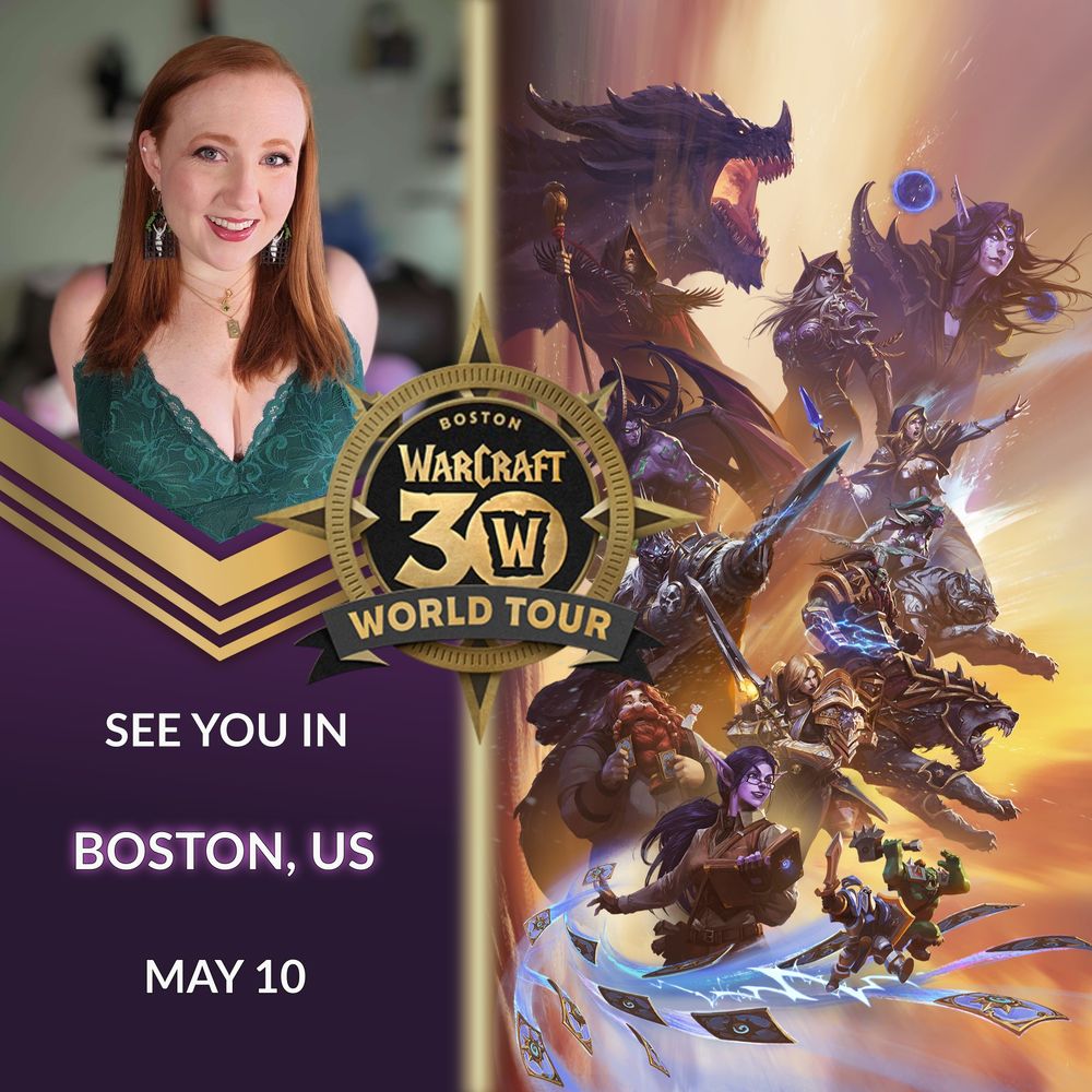 See you in Boston, US May 10th