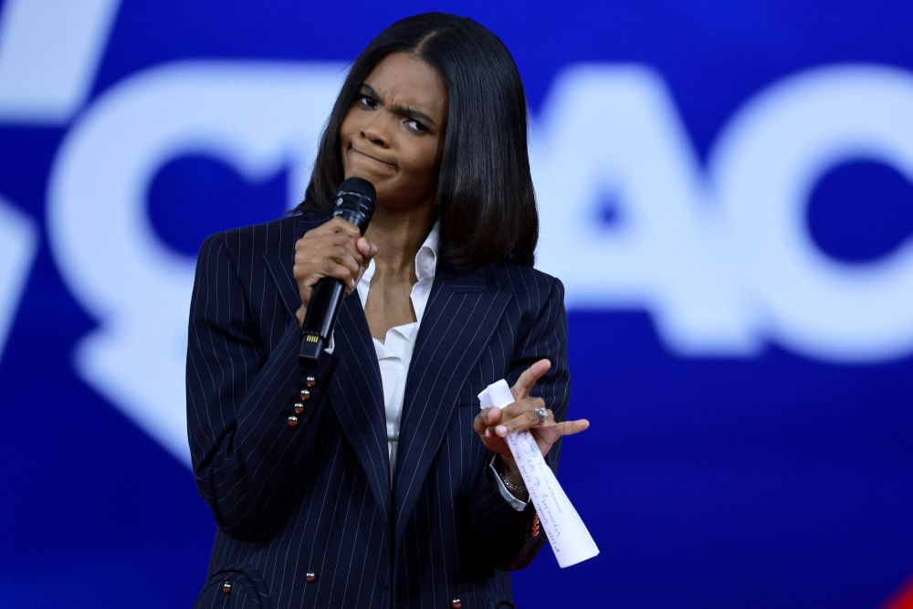 The conservative influencer also voices frustration with President Trump, saying he should have spoken out in her defense.