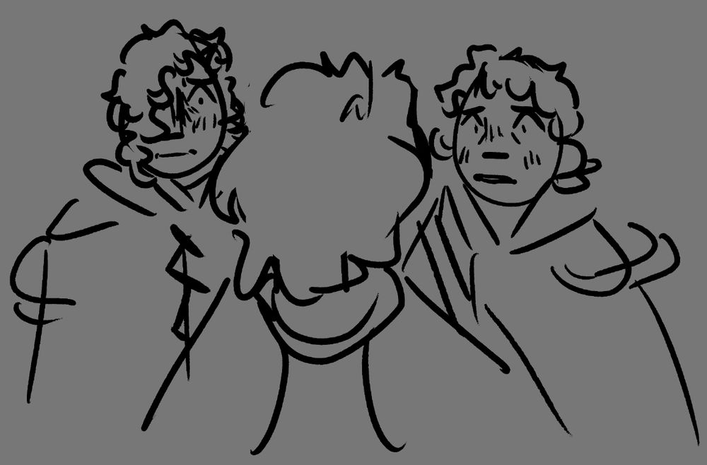 ísja and num turn to look at lani with confused expressions.