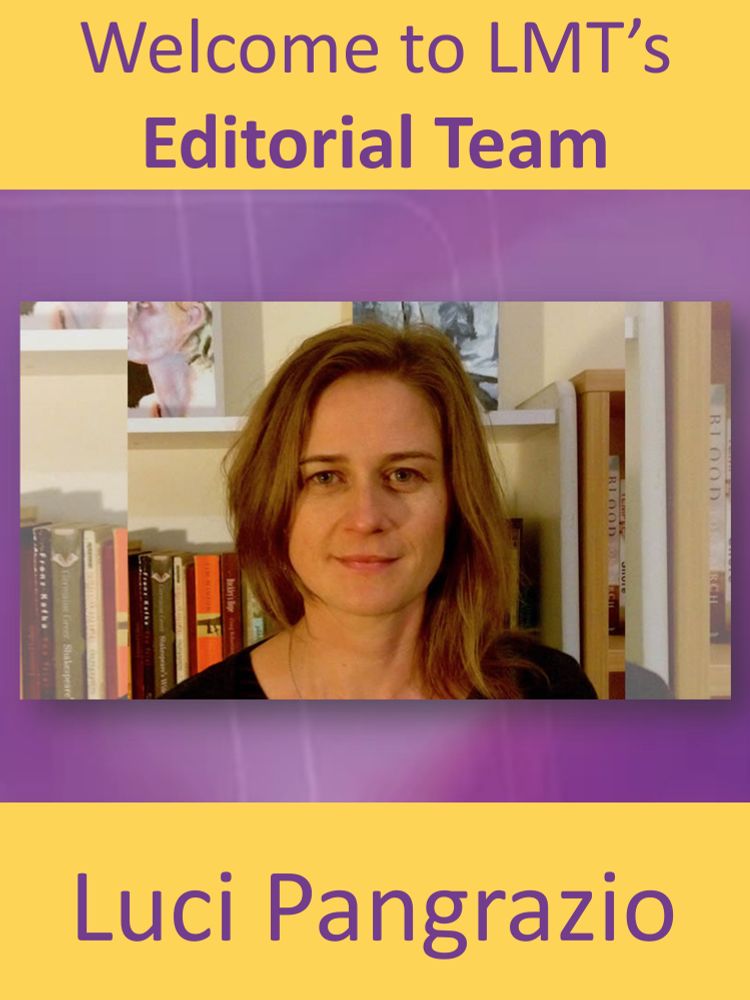 Welcome to LMT's Editorial Team
Luci Pangrazio