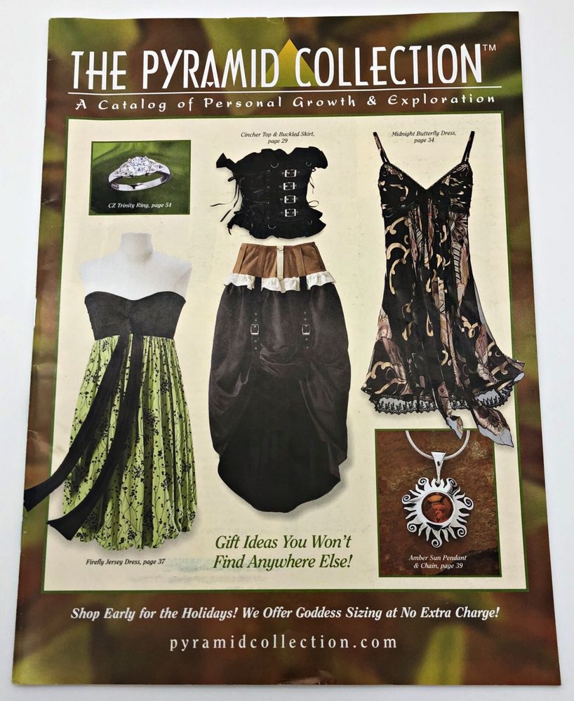 the pyramid collection catalog 