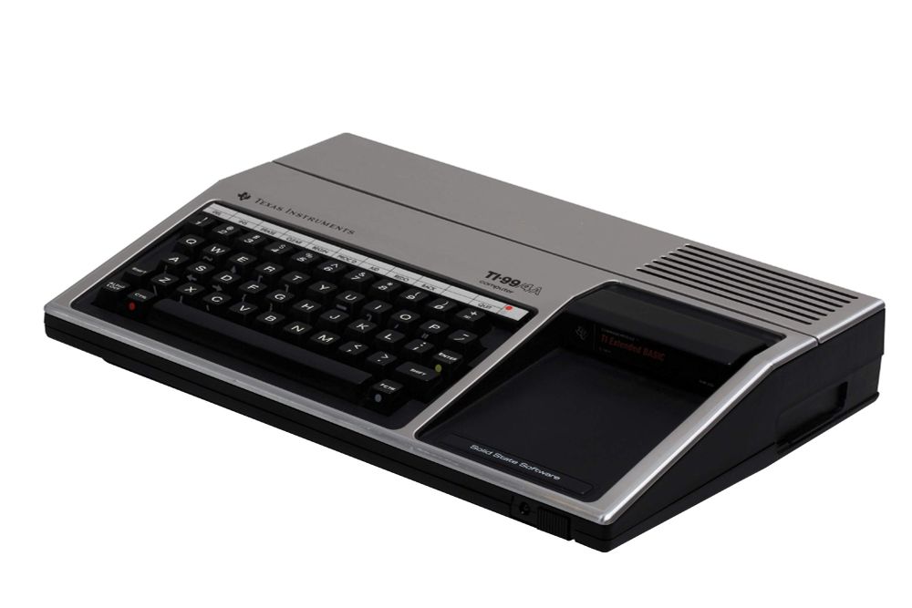 photo d'un ordinateur TI 99 4A