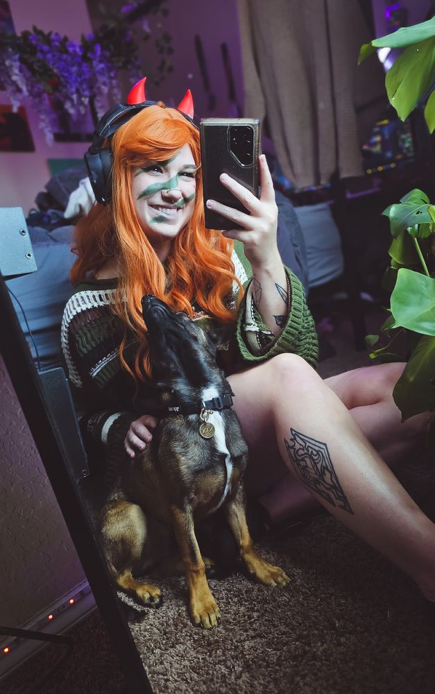 IceRocker and Paarthurnax 🖤