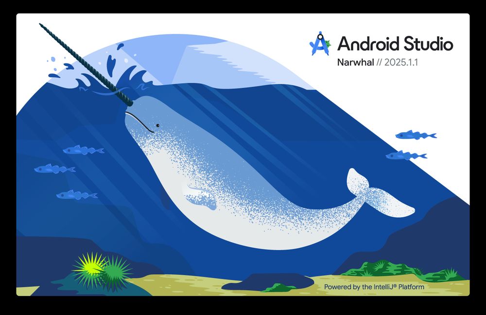 Android Studio Narwhal Launch Image Screenshot