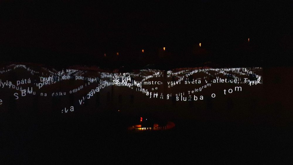 Interaktivní projekce v GASK v Kutné Hoře