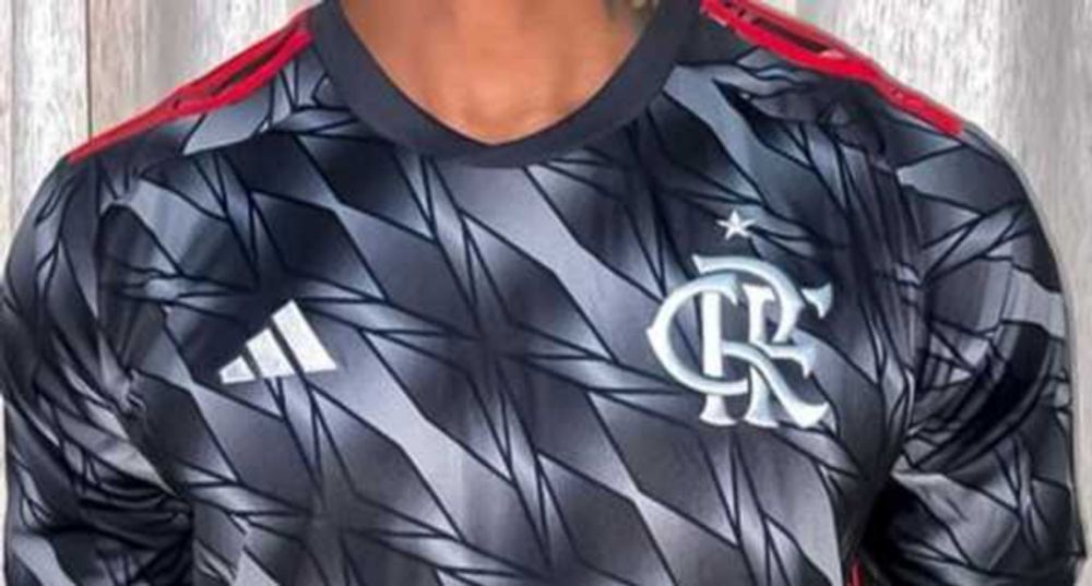 Vaza nova camisa número 3 do Flamengo, em tom cinza; veja modelo e data de lançamento