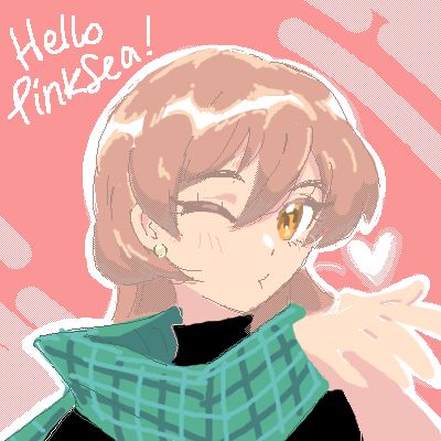 Madeleine blowing a kiss to you