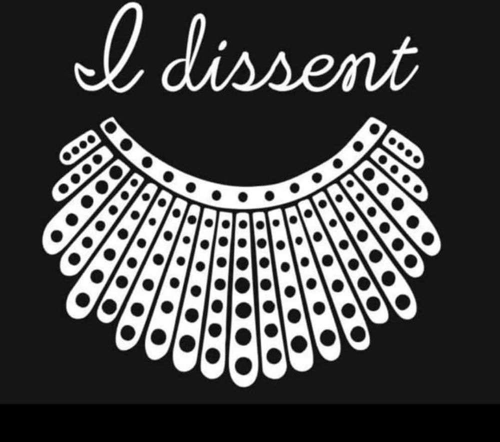 I dissent with RGB collar 