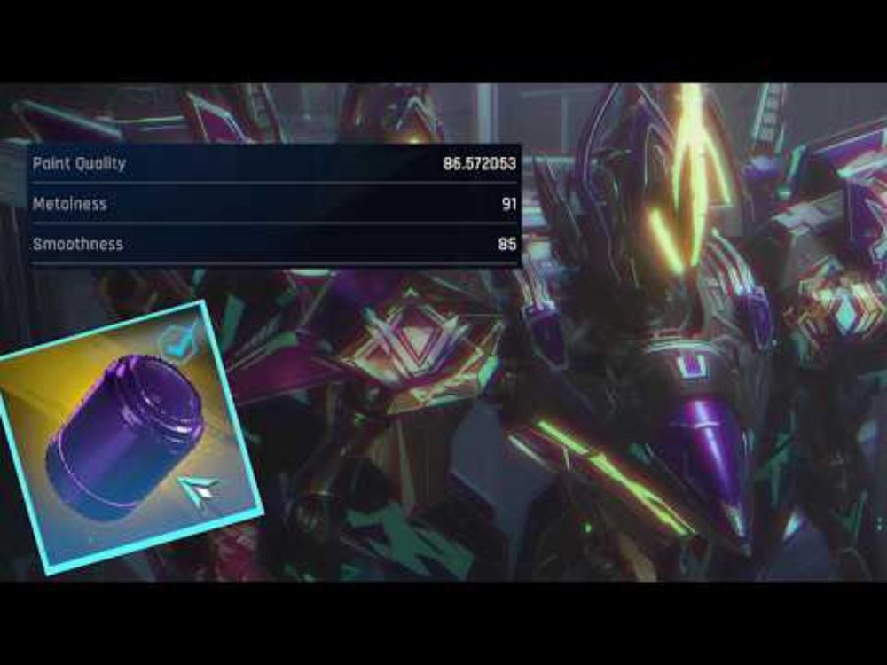 Mecha BREAK's paint system is WAY deeper than I thought