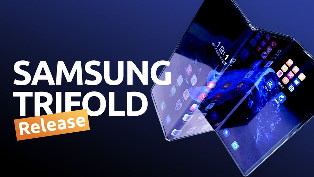 New Samsung Galaxy trifold smartphone announcement