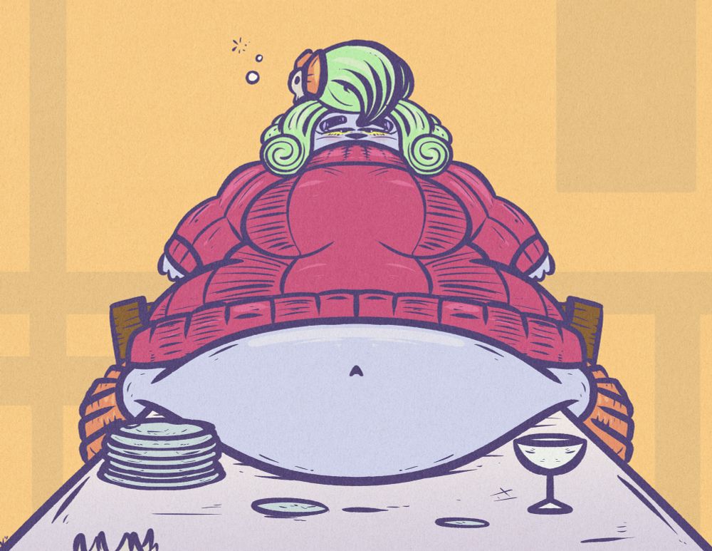 The yearly game of “How many chairs will she need by the end.”