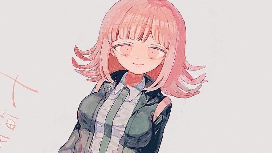 七海千秋（ｽｰﾊﾟｰﾀﾞﾝｶﾞﾝﾛﾝﾊﾟ2）の（かきかけの）イラスト