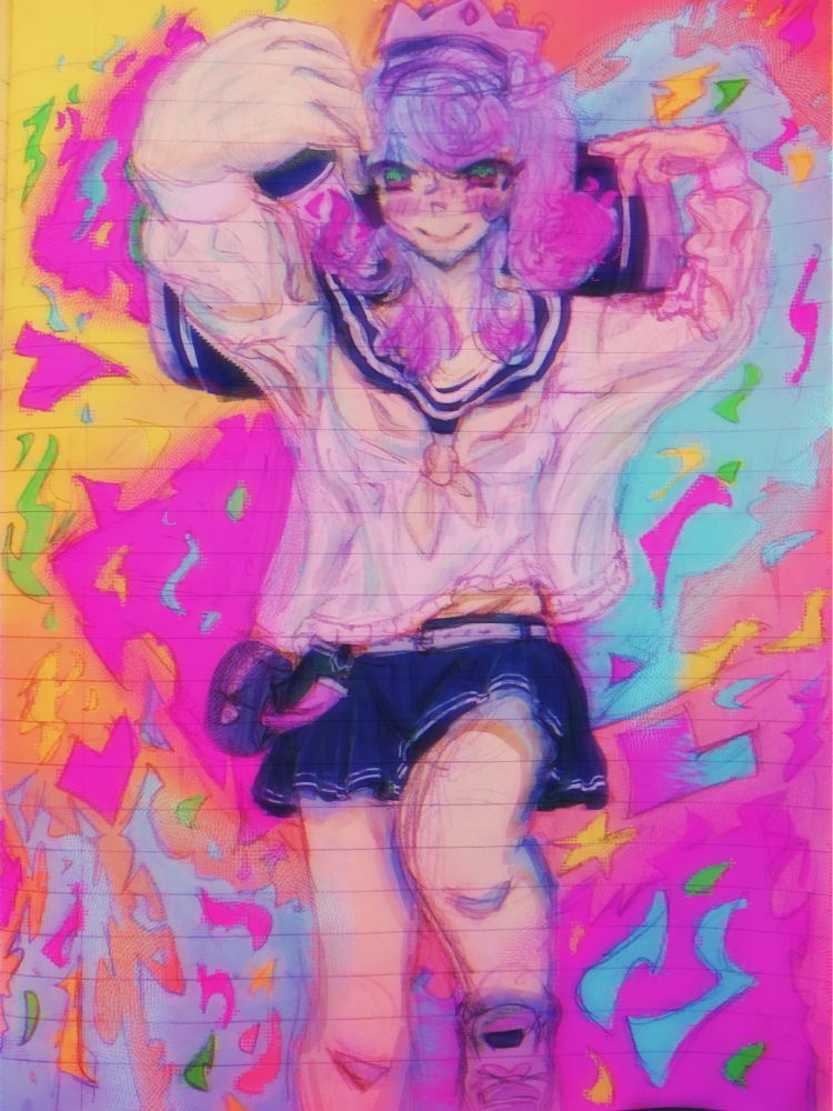 Someone else's oc for an art competition!