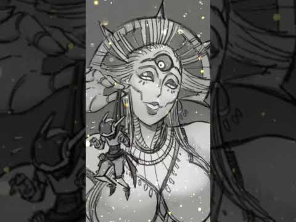 Our art director did a thing 💅 #labubu #gamedev #indiedev #art #drawing  #gaming #rhythmgame