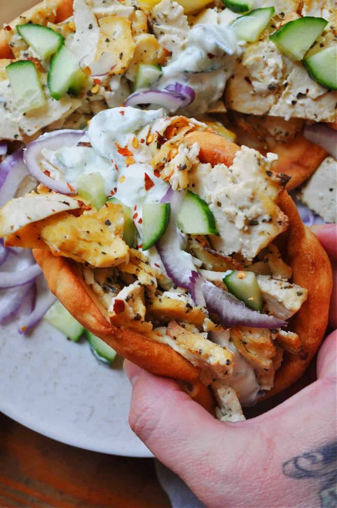 The Best Vegan Greek Tofu