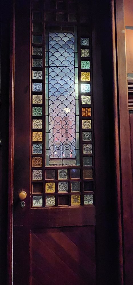 Interior door at Trinity Church in Boston
