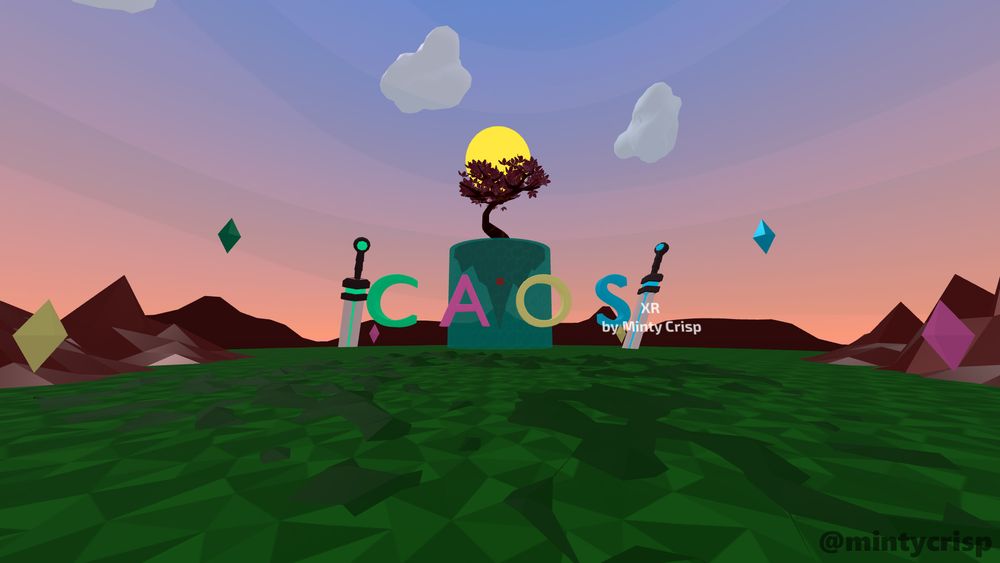 A screenshot of a webxr prototype project