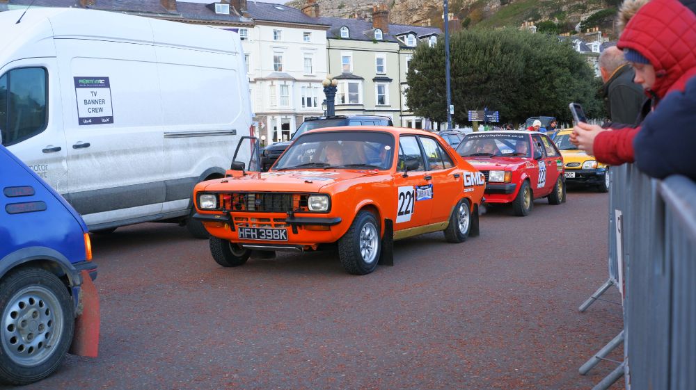 a photo of what appears to be a restored Hillman Avenger in orange 
