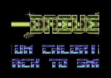 Screenshot of "NaCl - Natriumchlorid" - Crack: Drive - Trainer: +2 - Published by Game On-CP Verlag on Commodore 64 (1989)