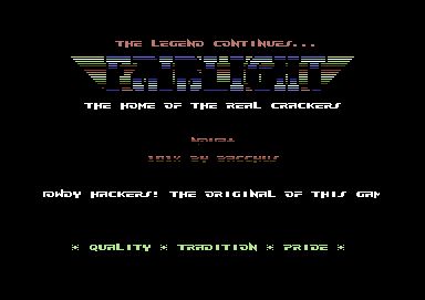 Screenshot of "Nova" - Crack: Fairlight (FLT) - Published by Game On-CP Verlag on Commodore 64 (1993)