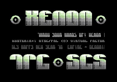 Screenshot of "Hysteria" - Crack: Success + TRC + Xenon - Trainer: +1 - Published by Virtual Factor on Commodore 64 (19xx)