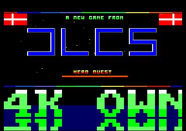 Screenshot of "Hero Quest" - Crack: Jørn Lorentzen Cracking Service (JLCS) - Published by Gremlin Graphics on Amstrad CPC (1991)