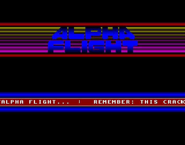 Screenshot of "Populous" - Crack and Trainer (+1): Alpha Flight (AFL) - Published by Electronic Arts on Commodore Amiga (1989)