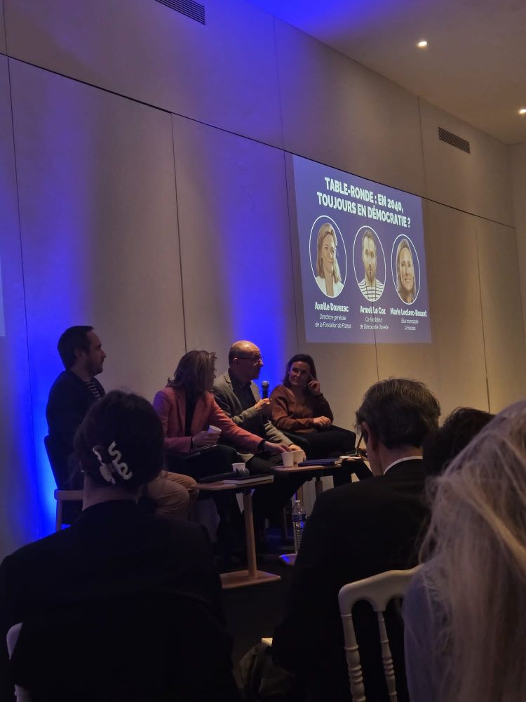 Table ronde "2040, toujours en démocratie?"